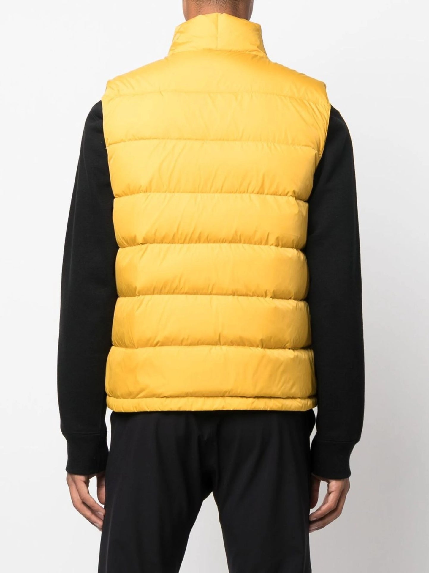 Aspesi Gilet Piuma Smanicato Uomo Slim Re Giallo