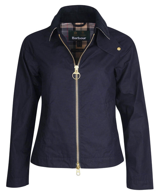 Barbour Giacca in Cotone Campbell Donna Blu