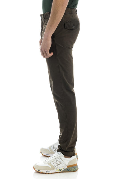 RRD Pantalone Techno Wash Chino Uomo Verde