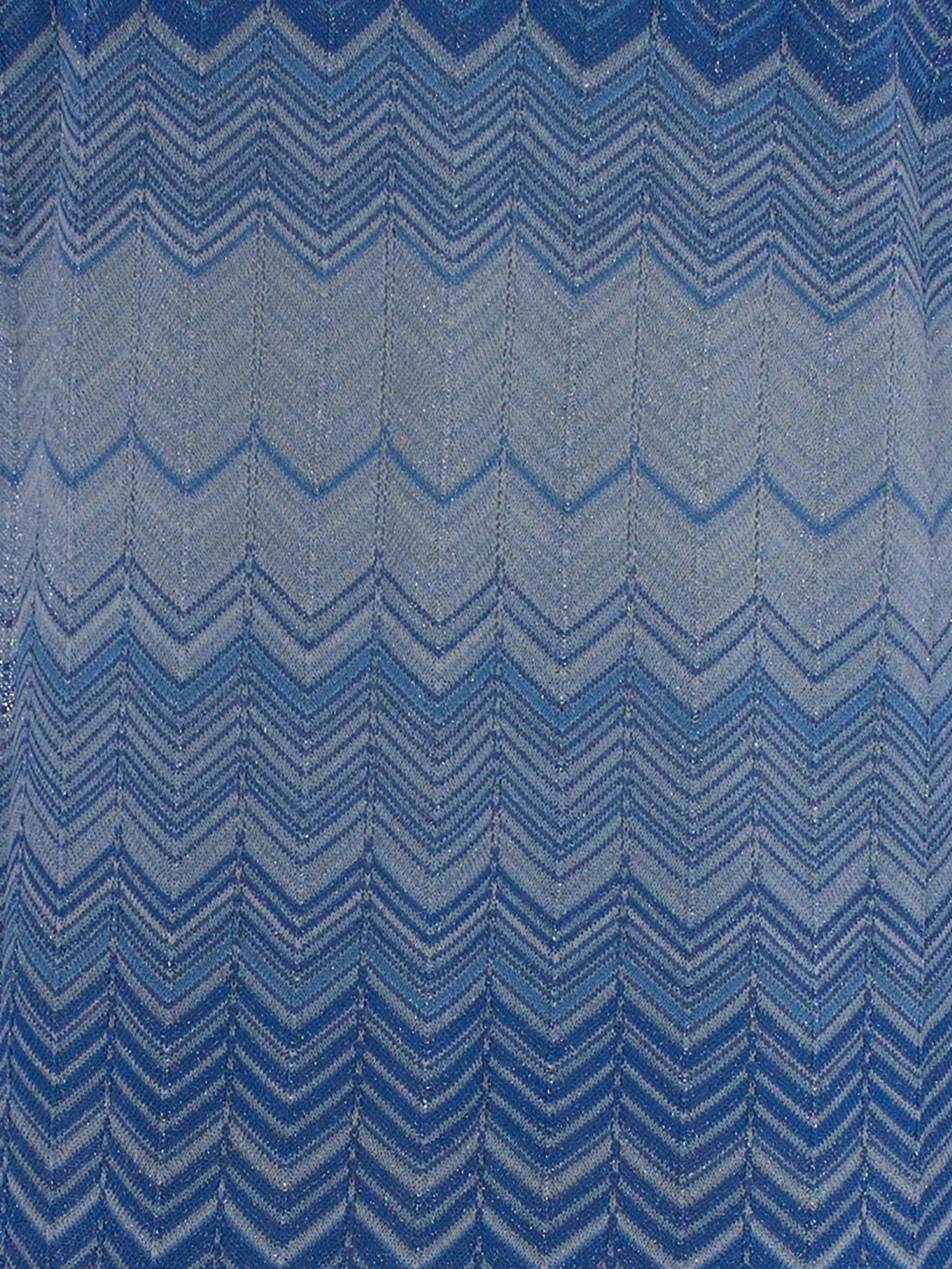 Mc2 Saint Barth Cardigan Lungo in Maglia Tonia Donna Azzurro