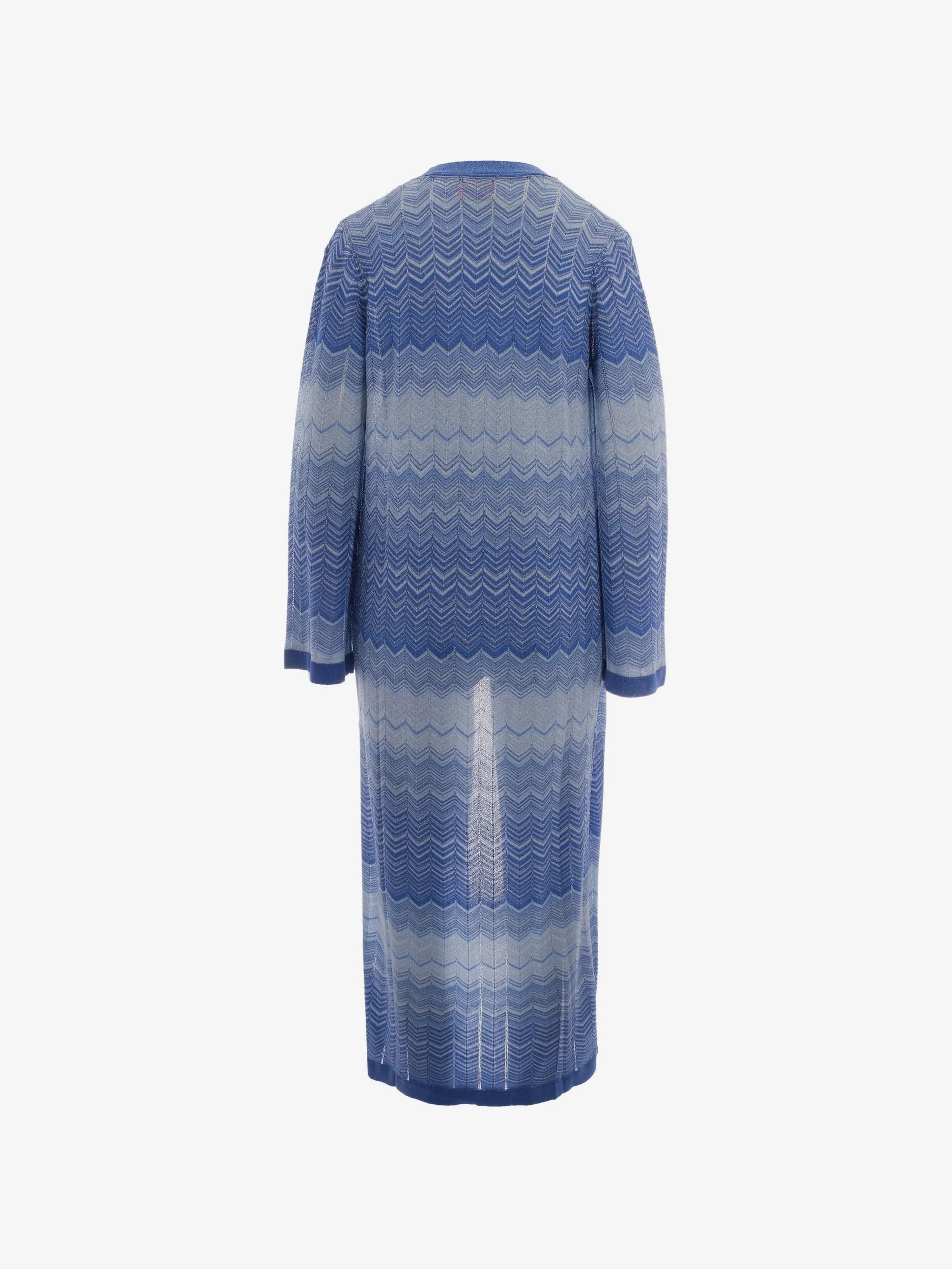 Mc2 Saint Barth Cardigan Lungo in Maglia Tonia Donna Azzurro