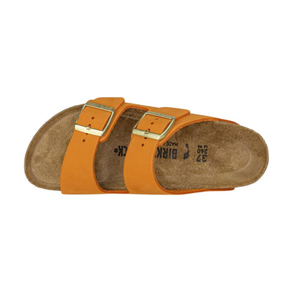 Birkenstock Sandalo in Pelle Arizona Donna Burnt Orange