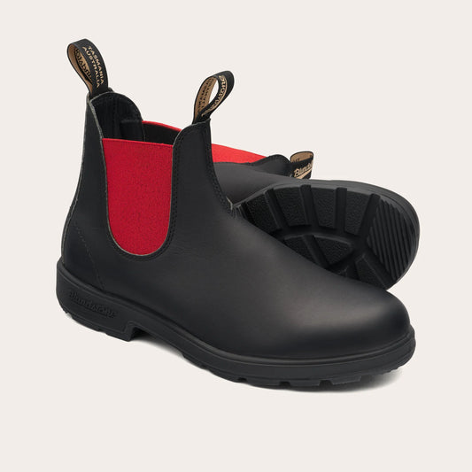 Blundstone Stivaletto Unisex 508 Nero e Rosso