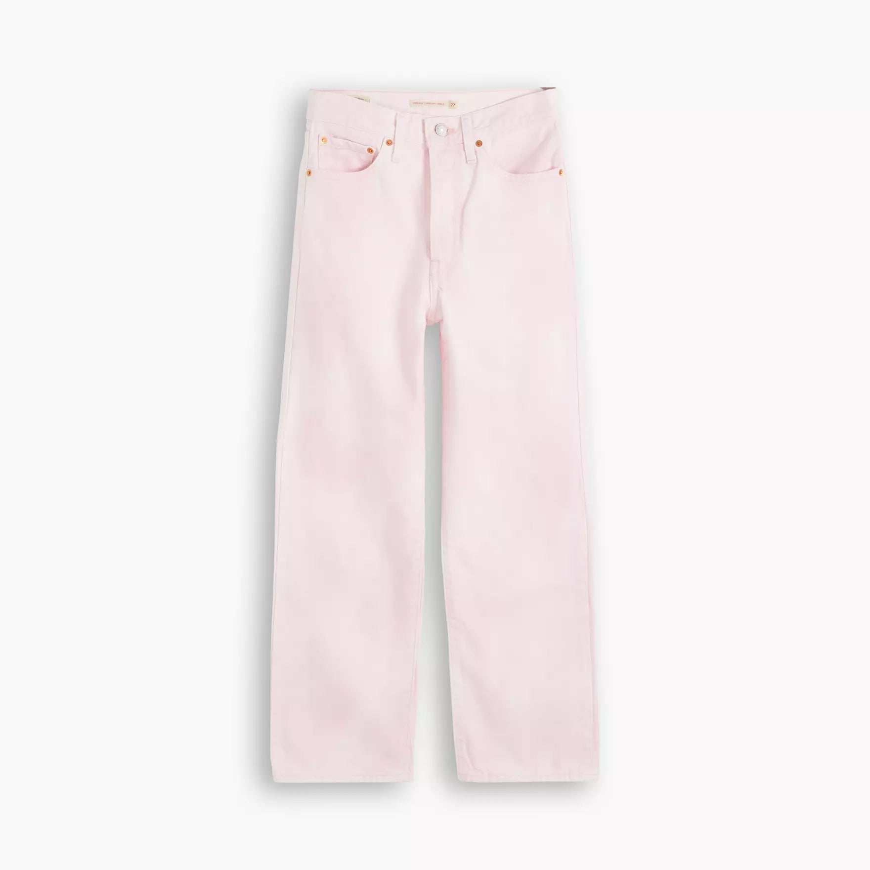 Levi's Jeans Ribcage Straight Ankle Donna Rosa