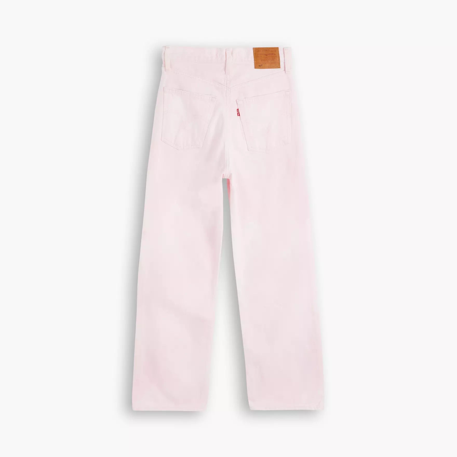 Levi's Jeans Ribcage Straight Ankle Donna Rosa