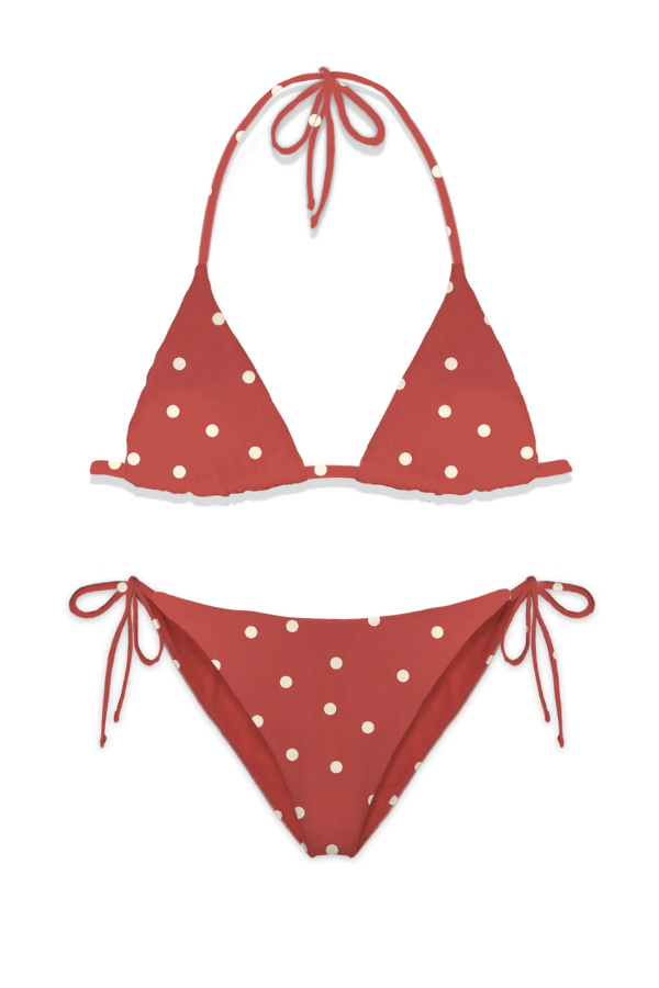 Mc2 Bikini a Triangolo Leah Virgo con Stampa a Pois Donna Coriandol Pois