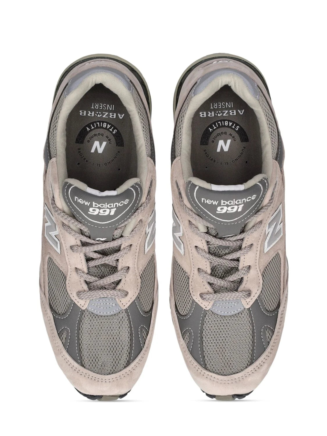 New Balance Sneakers in Camoscio Uomo NBM991GL Beige