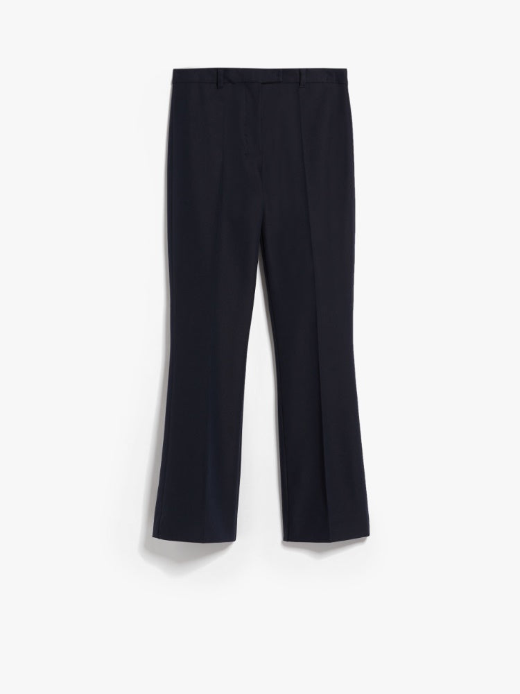 'S Max Mara Pantalone in Cotone e Viscosa Fatina Donna Blu