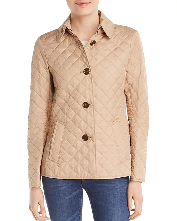 Burberry Giacca Trapuntata Donna Copford Quilted Jacket New Chino