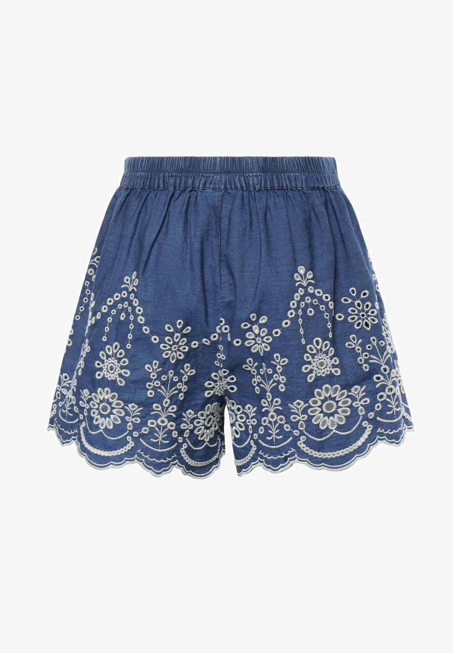 MC2 Saint Barth Short in Chambray Amani Donna Blu Denim