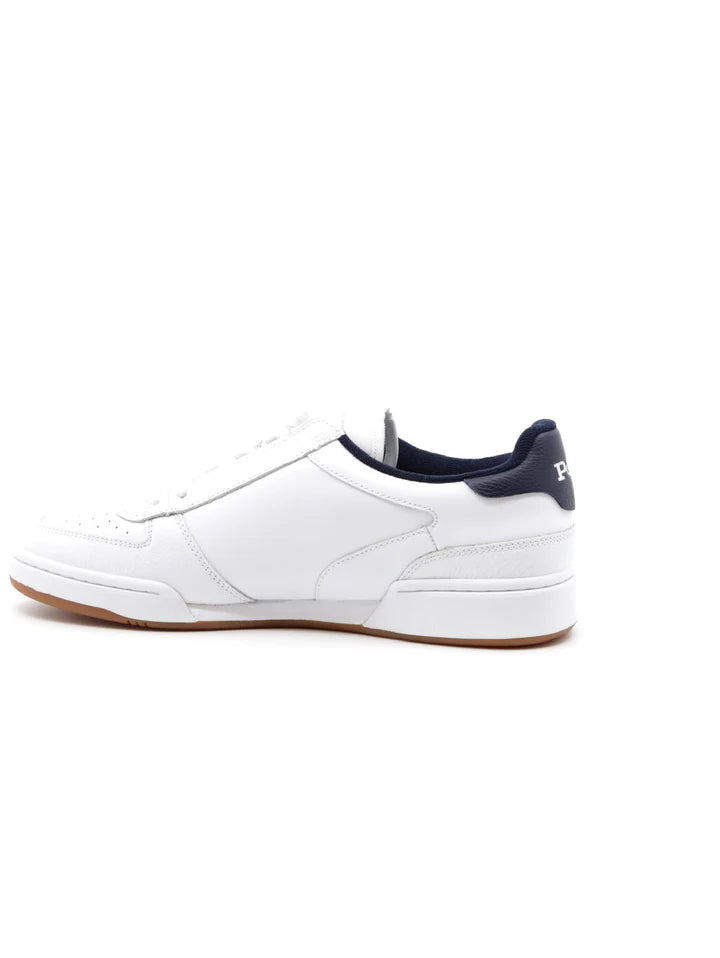 Polo Ralph Lauren Sneakers in Pelle Uomo Bianco