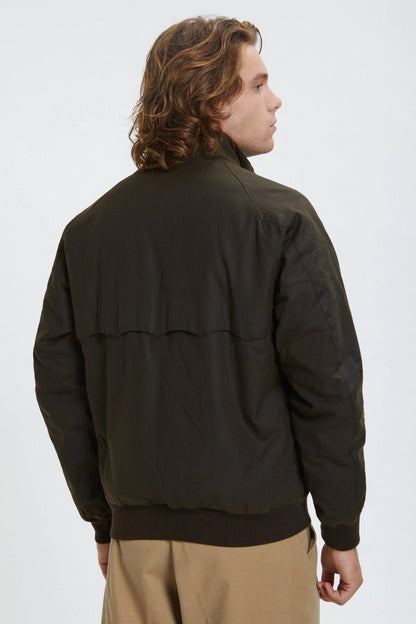 Baracuta Giacca in Cotone Cerato Uomo G9 Pocket Deep Moss