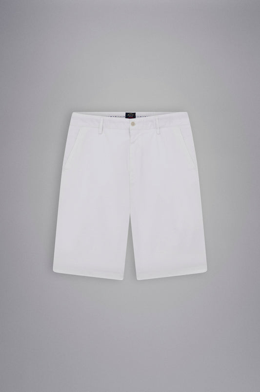 Paul & Shark Bermuda in Cotone Uomo Bianco