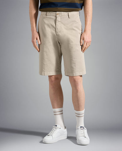 Paul & Shark Bermuda in Cotone Uomo Beige