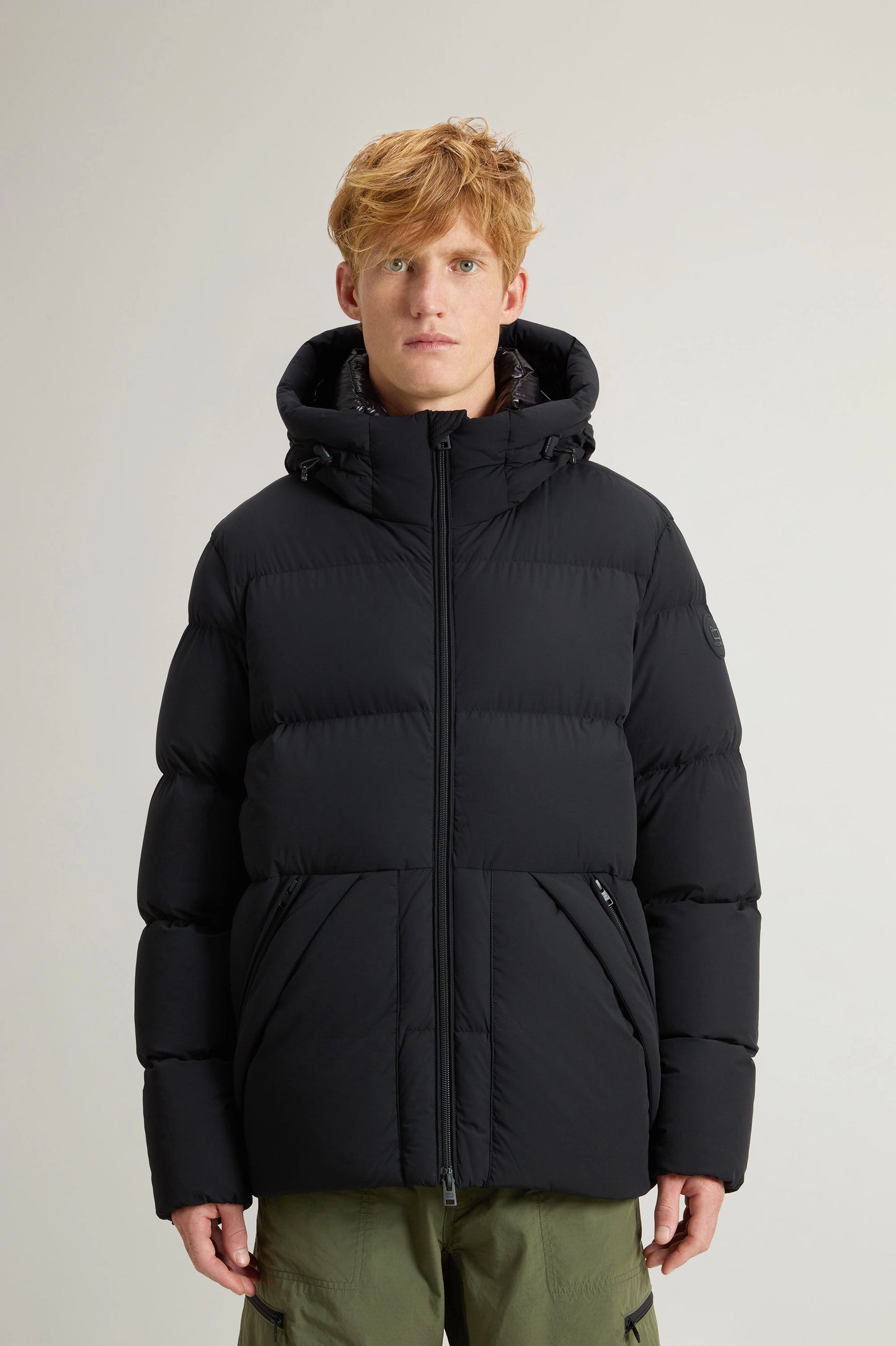 Woolrich Piumino Corto Uomo Sierra Supreme Down Jacket Nero