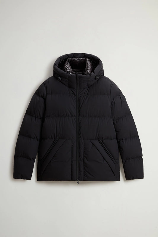 Woolrich Piumino Corto Uomo Sierra Supreme Down Jacket Nero