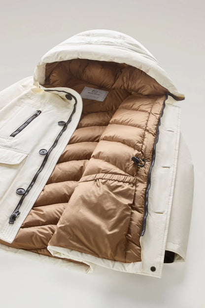 Woolrich Parka Uomo Ramar Arctic Parka Bianco Artico