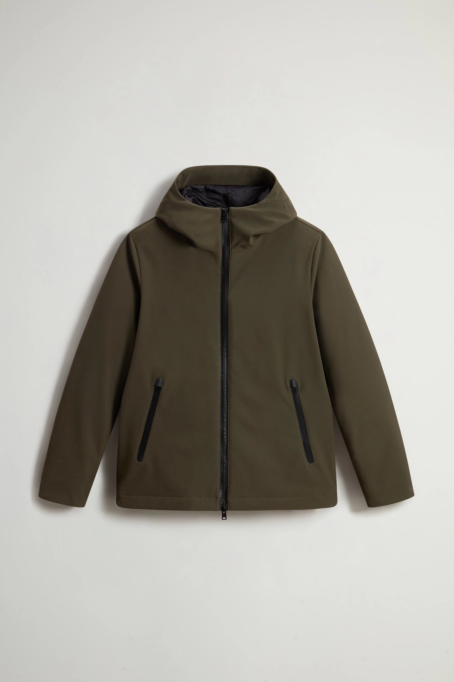 Woolrich Giacca Uomo Pacific Soft Shell Jacket Dark Green