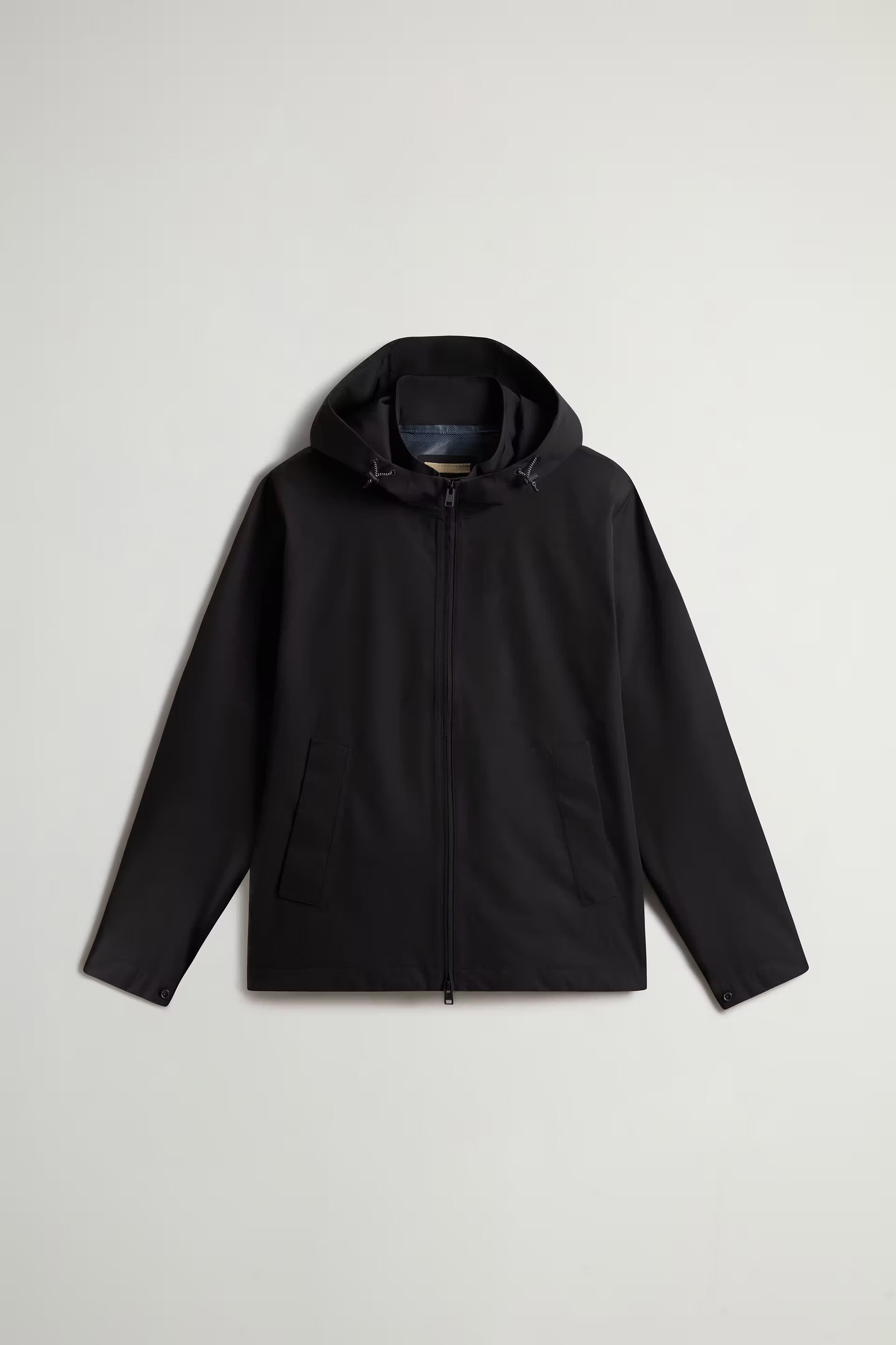 Woolrich Giacca Pacific in Tessuto a Due Strati Uomo Black
