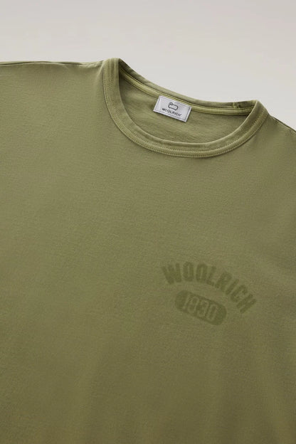 Woolrich T-Shirt in Cotone Organico Uomo