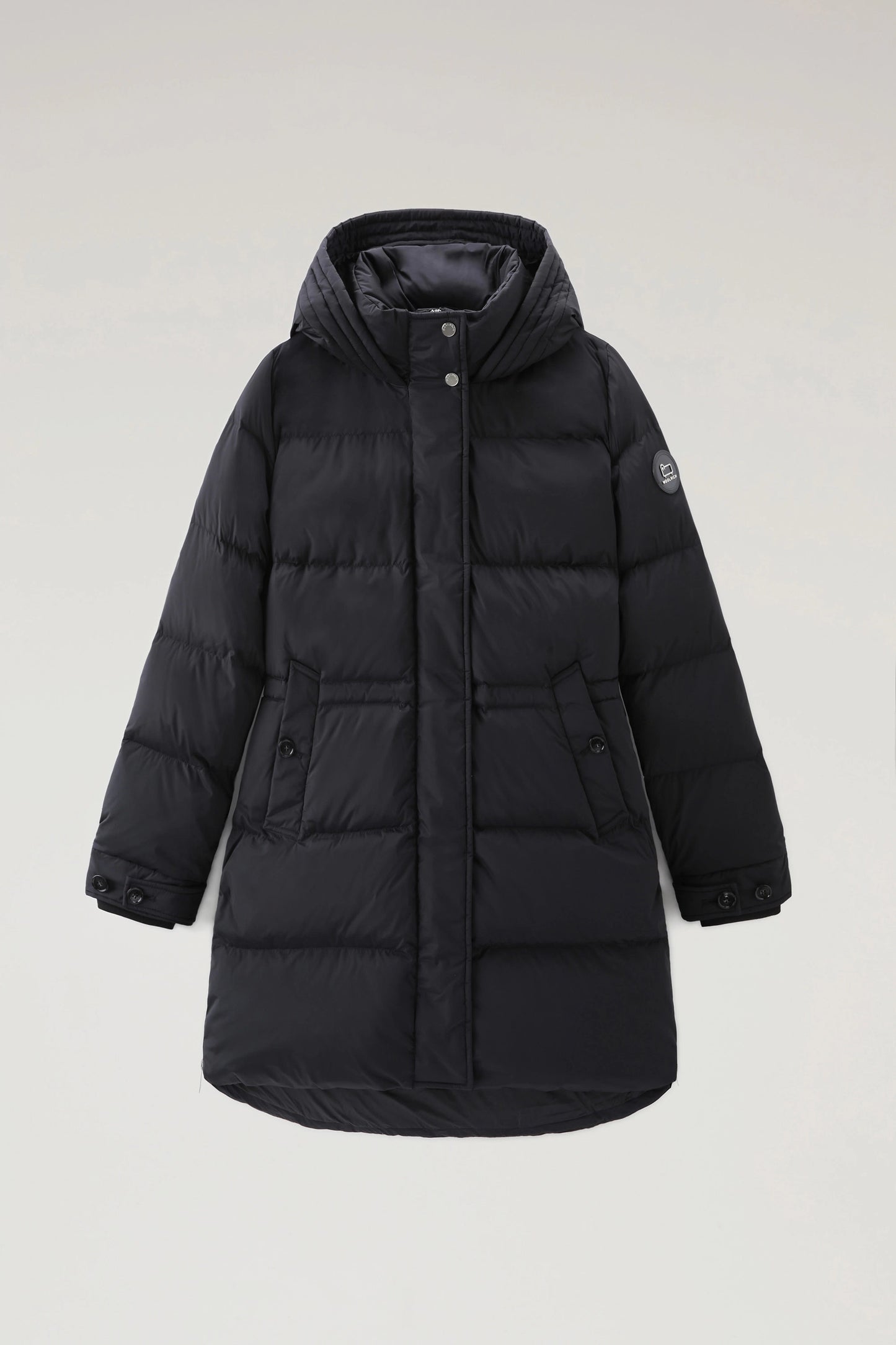 Woolrich Piumino Lungo Donna Alsea Puffy Park Nero