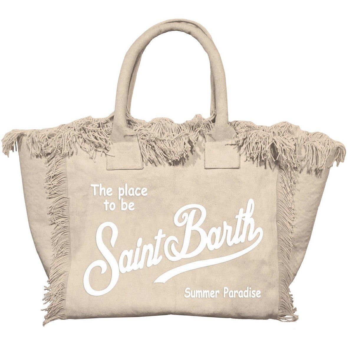 Mc2 Saint Barth Borsa in Cotone Colette Donna Beige
