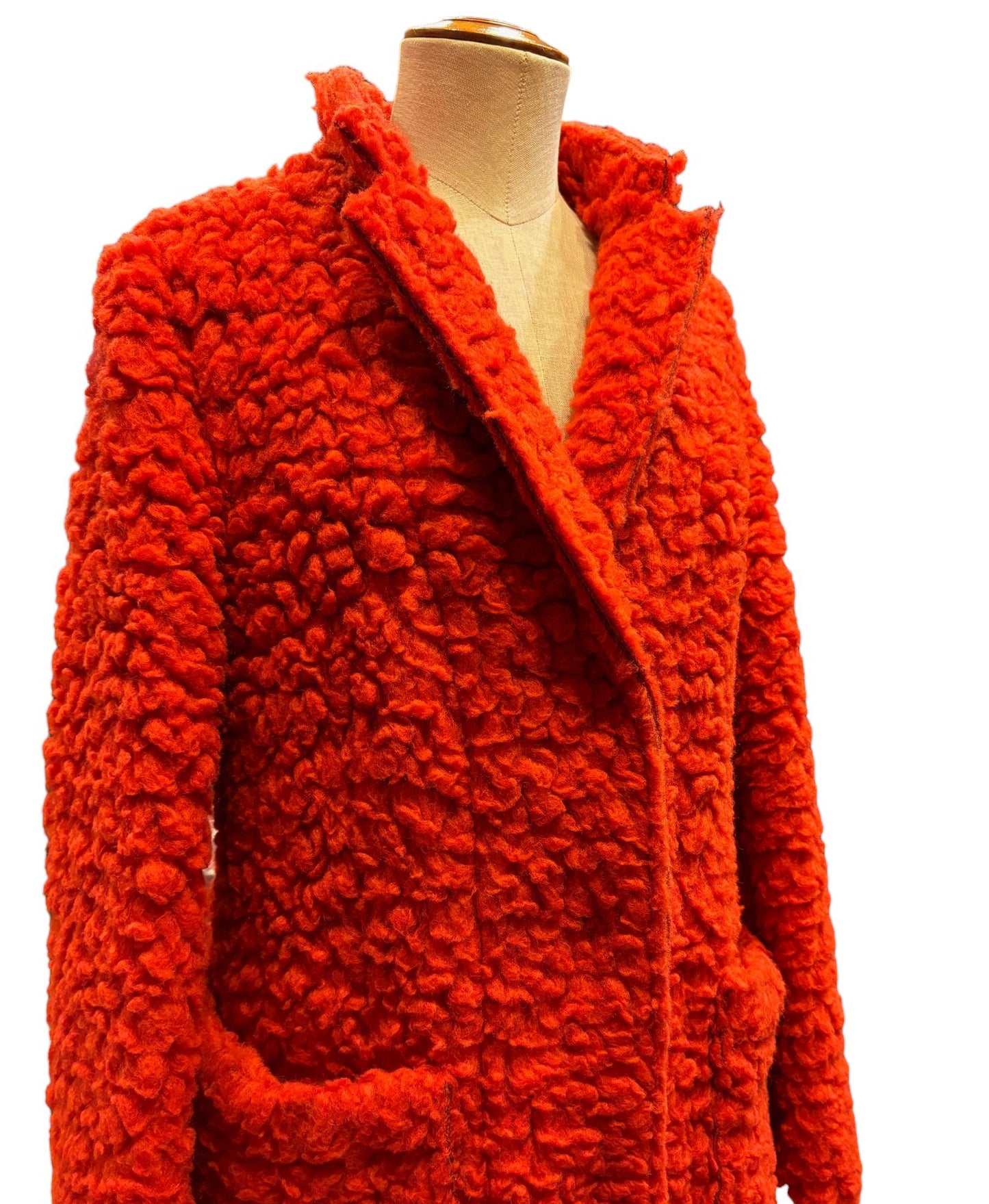 HACHE - Cappotto effetto Teddy