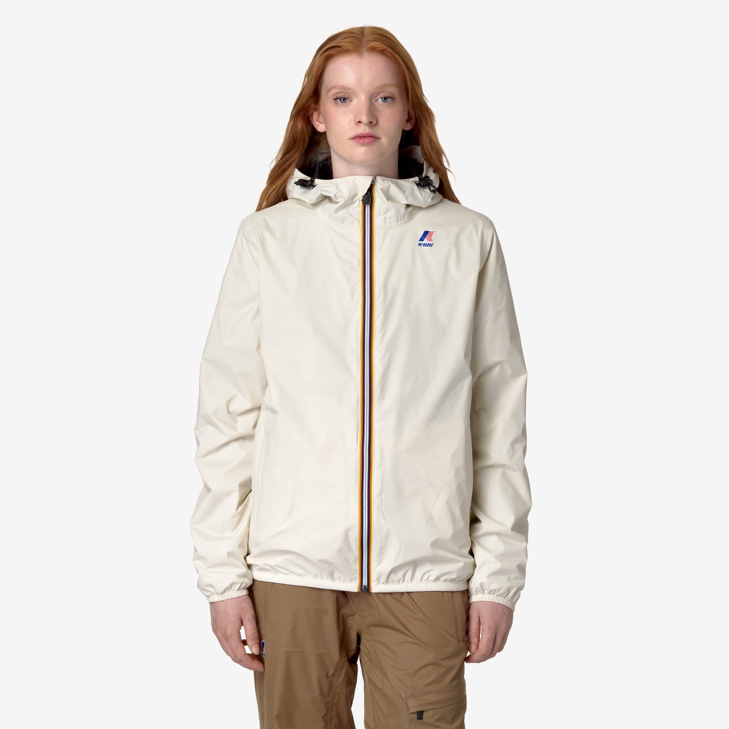 K-Way Giacca in Nylon Le Vrai 3.0 Claude Warm Unisex Beige Arctic