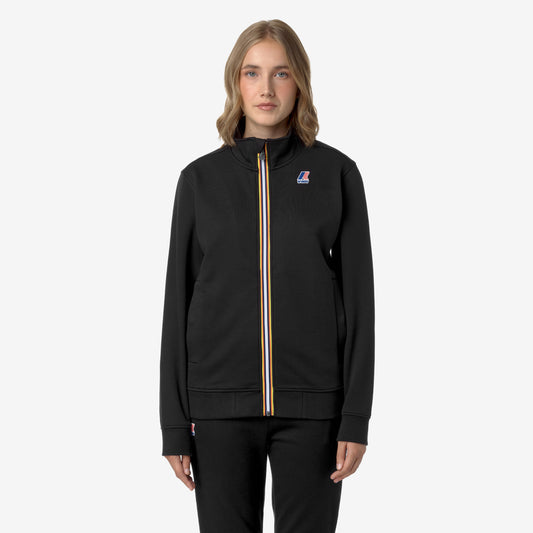 K-Way Felpa Le Vrai Tarn Hv Poly Co Unisex Nero