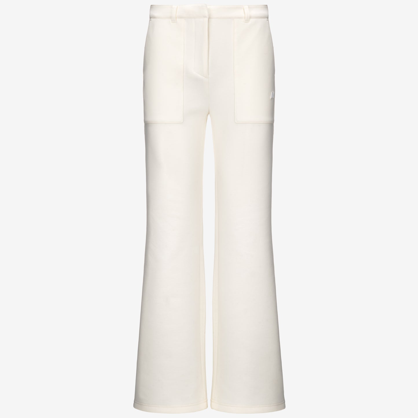 K-Way Pantalone in Interlock Janinne Light Spacer Donna White Gardenia