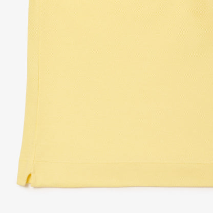 Lacoste Polo Manica Corta in Cotone L 12.12 Uomo Giallo