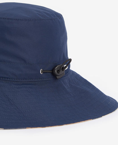 Barbour Cappello da Pescatore Antipioggia Unisex Blu