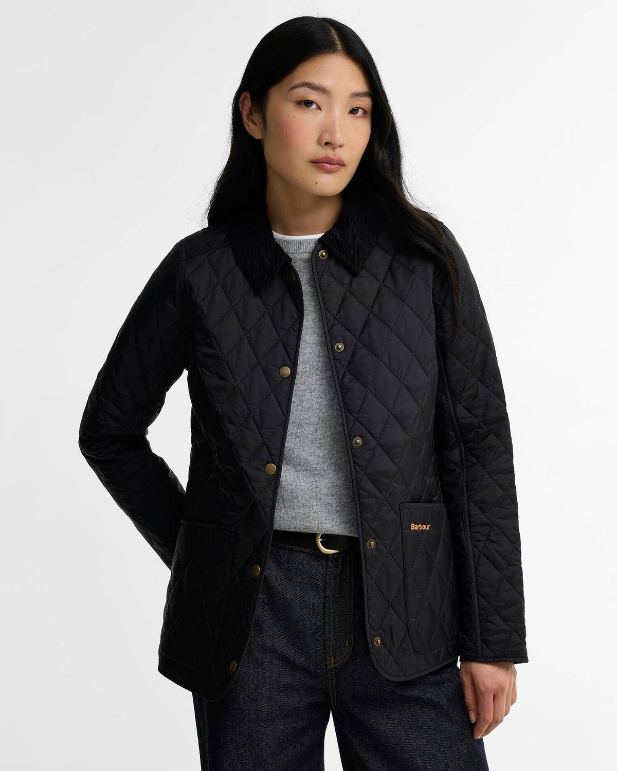 Barbour Giacca Trapuntata Annandale Donna Blu Navy