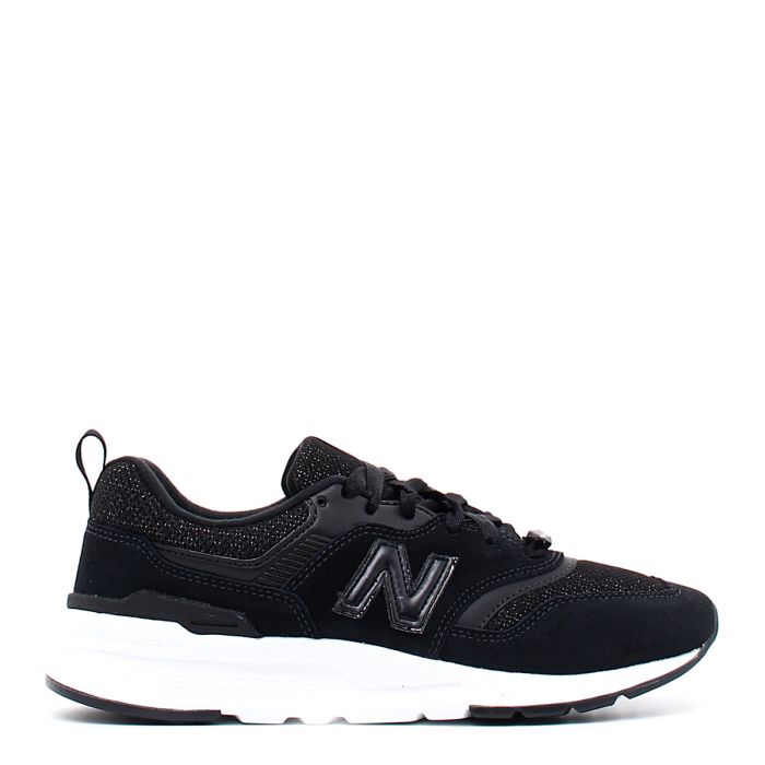 New Balance Sneakers in Pelle Scamosciata e Mesh Donna CW997HJB Nero