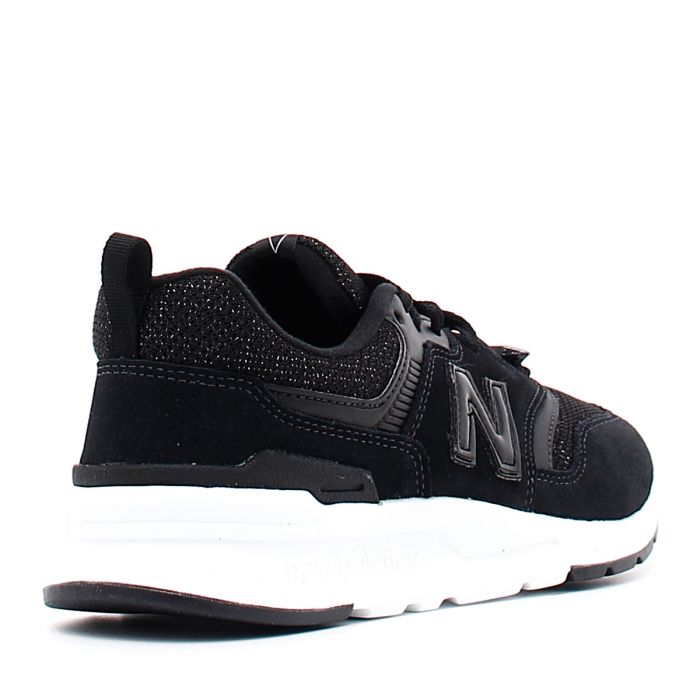 New Balance Sneakers in Pelle Scamosciata e Mesh Donna CW997HJB Nero