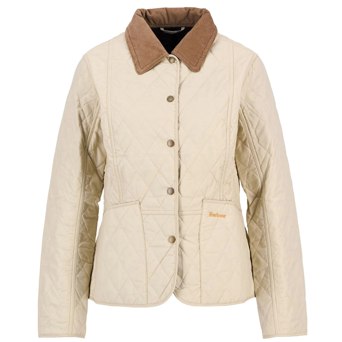 Barbour Giacca Trapuntata Summer Liddesdale Donna Panna