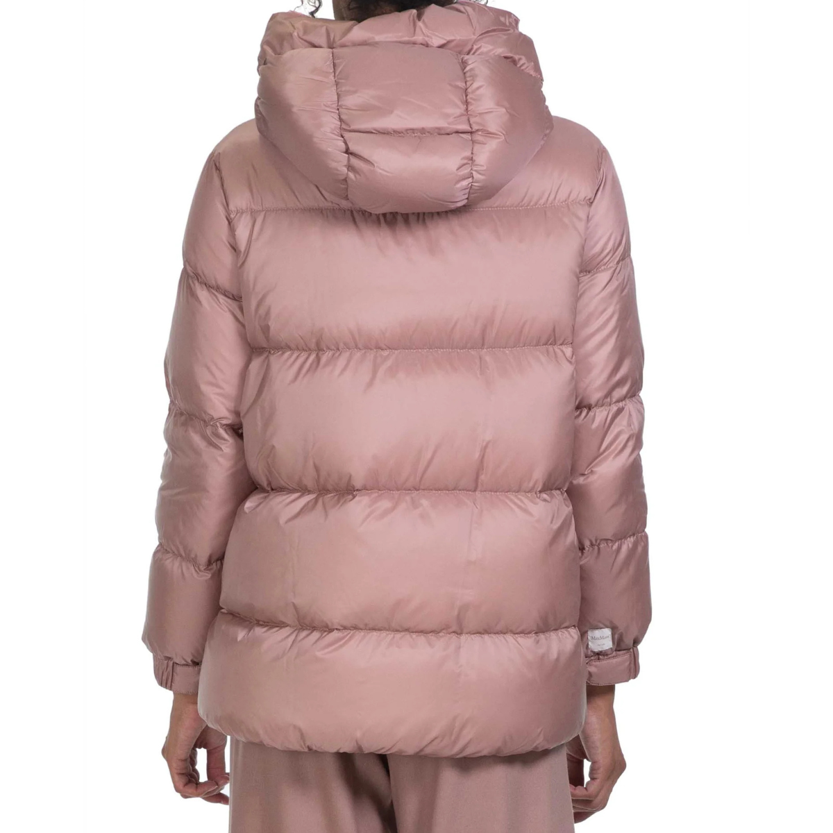 Max Mara Piumino Donna Seia Rosa Cipria