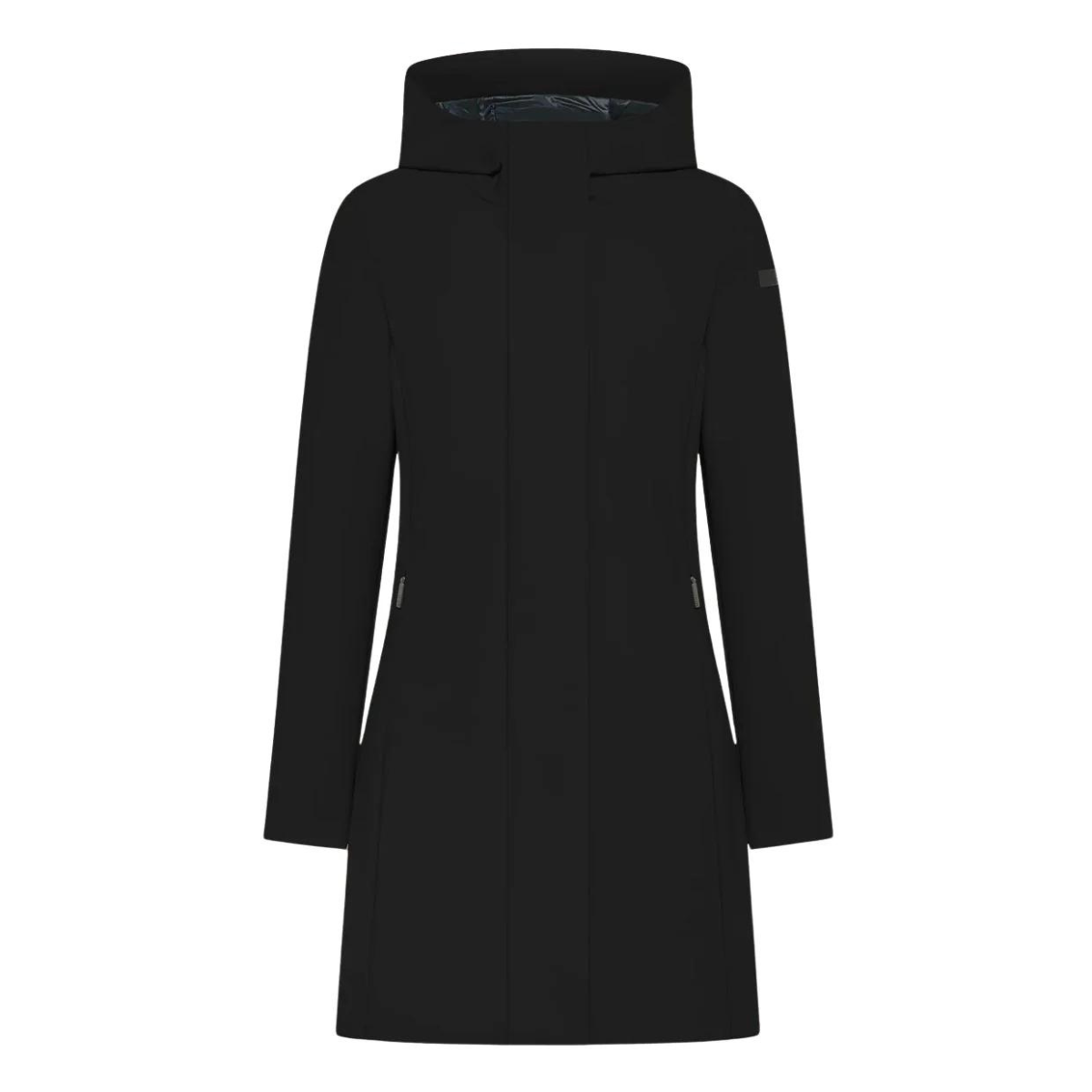 RRD Cappotto Imbottito Donna Winter Long Lady Nero