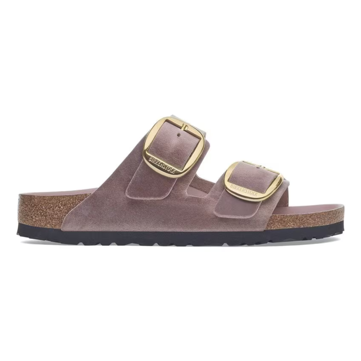 Birkenstock Sandalo in Pelle Oleata Arizona Big Buckle Donna Lavander