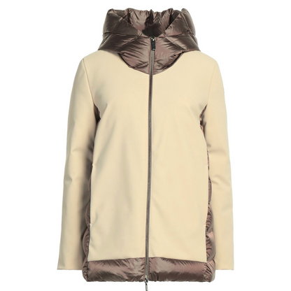 RRD Piumino Corto Donna JKT Winter Hybrid Zar Lady Beige