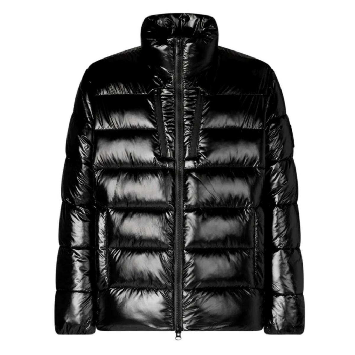 Save the Duck Giubbotto in Nylon Lucido Mitch Uomo Nero