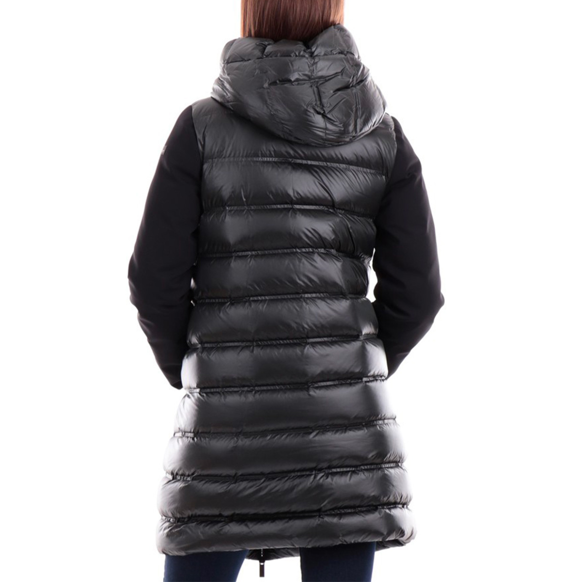 RRD Giubbotto in Piuma Donna Jkt Winter Hybrid Parka Lady Nero