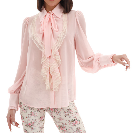 Aniye By Camicia Holly con Rouches Donna Rosa