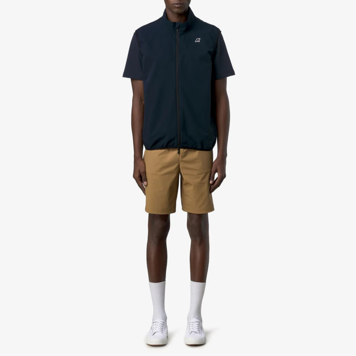 K-Way Gilet Leggero Flaner Travel Uomo Blue Depth