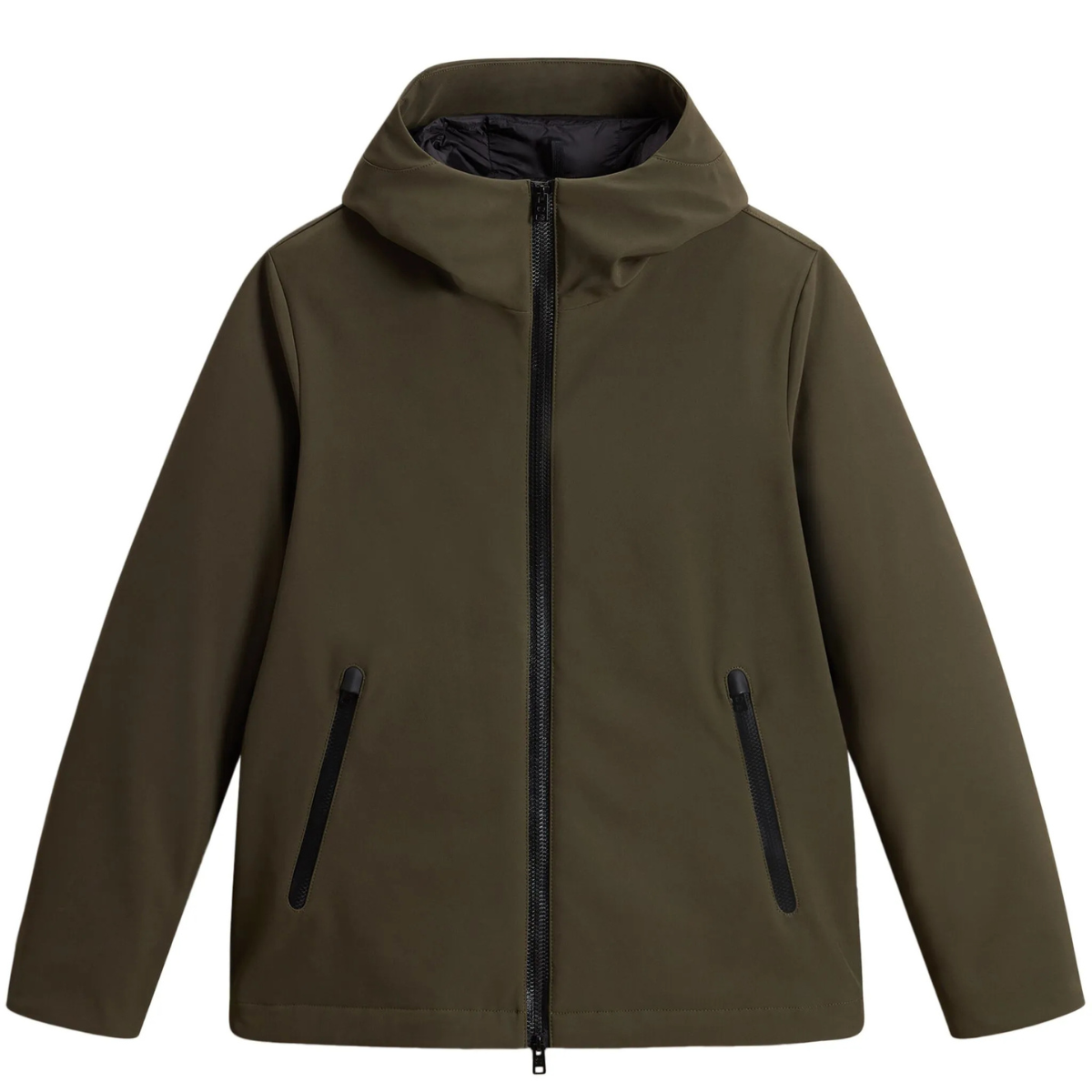 Woolrich Giacca Soft Shell Pacific Uomo Dark Green