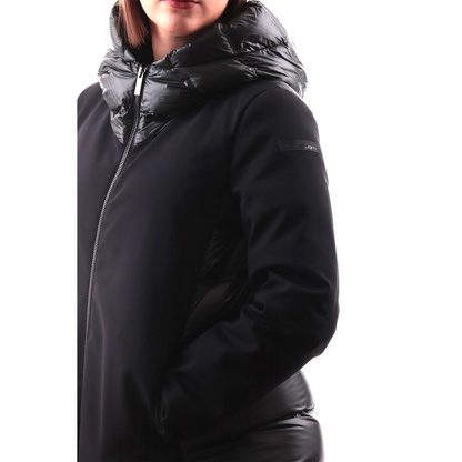 RRD Giubbotto in Piuma Donna Jkt Winter Hybrid Parka Lady Nero