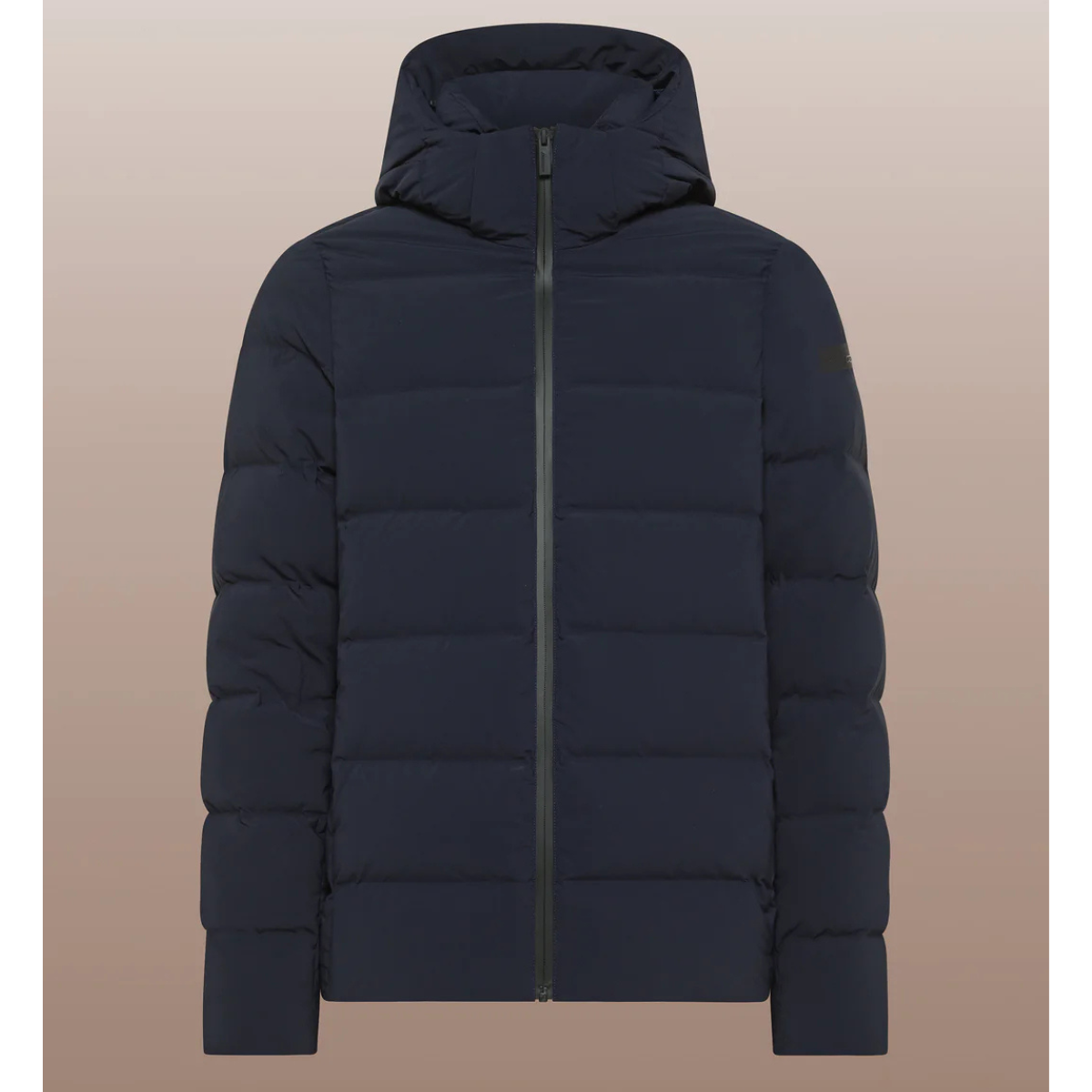 RRD Piumino Corto Uomo Winter Tubic 10 Deta Hood Jkt Blu Scuro