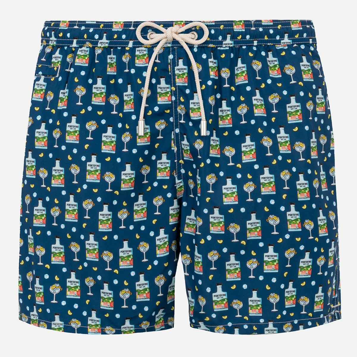 MC2 Saint Barth Costume a Pantaloncino Uomo Lighting Portofino Blu