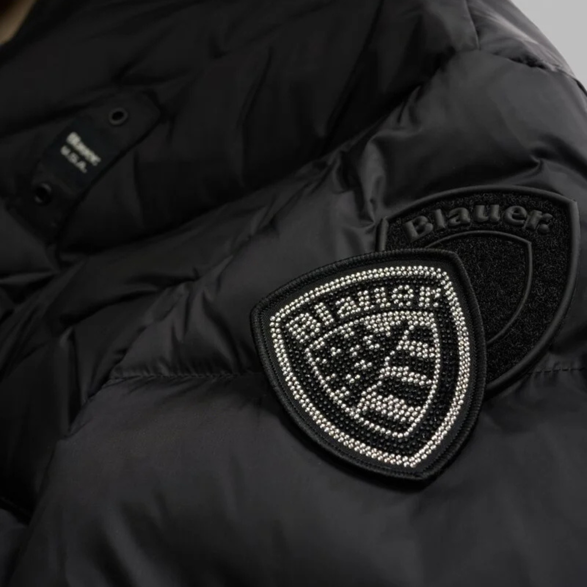 Blauer Piumino Lungo Idrorepellente Althea Donna Nero