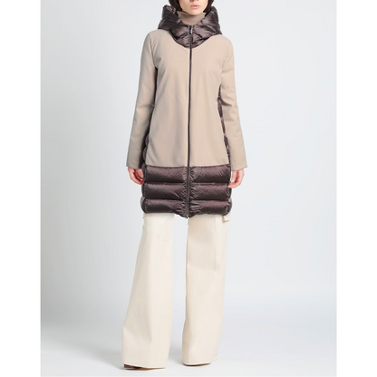 RRD Giaccone Lungo Donna Winter Hybrid Parla Lady Beige